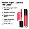 Lip Gloss by Revlon, Super Lustrous The Gloss, Non-Sticky, High Shine Finish, 207 Pink Sky, 0.13 Oz
