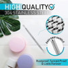 Professional Blackhead Extractor Tool (Stainless Steel) Pimple Popper for Acne, Whiteheads, and Blackheads Best for Facial Skin Care and Pore Minimization