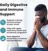 Ombre Ultimate Immunity Probiotics, Immune Support Supplement, 10 Billion CFU, Shelf-Stable, 30 Servings