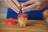 Egglettes Egg Cooker - Hard Boiled Eggs without the Shell, 4 Egg Cups