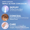 COVERGIRL Simply Ageless Triple Action Concealer, Soft Sable, Pack of 1