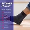 Neo G Plantar Fasciitis Compression Socks – Support for Plantar Fasciitis, Heel and Arch Pain, Silicone Heel Cushioning for Targeted Pain Relief – Class 1 Medical Device – 1 Pair - L