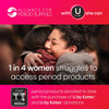 U by Kotex Tampons, 32 Count