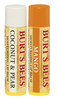 Burt's Bees 100% Natural Lip Balm, Coconut & Pear and Mango Blister Box, 0.3 Ounce, 2 Count