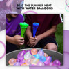 Rapid Filling Self Sealing Water Balloons with Recylced Plastic by Zulu (3 bunch - 100 balloons)