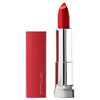 Maybelline Color Sensational Lipstick, Lip Makeup, Cream Finish, Hydrating Lipstick, RED FOR ME, 0.15 oz; (Packaging May Vary)