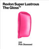 Revlon Lip Gloss, Super Lustrous The Gloss, Non-Sticky, High Shine Finish, 232 Pink Obsessed, 0.13 Oz