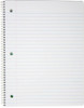 Top Flight Standards 1-Subject Notebook, 70 Sheets, Perforated, Wide Rule, Color May Vary (31306)