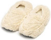 w warmies Unisex Slipper, Cream, 6-10 US Women