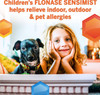Flonase Sensimist Allergy Relief Nasal Spray for Children, 24 Hour Non Drowsy Allergy Medicine - 60 Gentle Sprays
