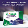 Flonase Nighttime Allergy Relief Tablets, Up to 6 Hours of Allergy Medicine - 36 Coated Tablets