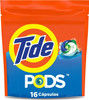 Tide Pods,Liquid Detergent, Original Scent, 16 count