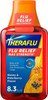 Theraflu Max Strength Daytime Flu Medicine For Flu Symptom Relief With Acetaminophen And Dextromethorphan HBr, Honey And Elderberry Flavored - 8.3 Fl Oz Syrup