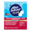 Alka-Seltzer Plus Maximum Strength Sinus, Congestion and Pain Tablets 24 Count Alka-Seltzer Plus Maximum Strength Sinus, Congestion and Pain Tablets 24 Count