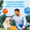 Flonase Sensimist Allergy Relief Nasal Spray Non Drowsy Allergy Medication, Gentle Mist - 60 Sprays -Fall and Seasonal Allergy Relief