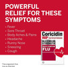 Coricidin HBP Maximum Strength Multi-Symptom Flu Tablets For Body Aches, Body Pains Cold and Cough Relief: Flu Medicine for Adults with High Blood Pressure - 24 Count