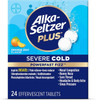 Alka-seltzer Plus Severe Cold PowerFast Fizz Orange Zest Effervescent Tablets, 24ct, Packaging May Vary