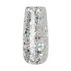 KISS Premium Classy Fake Nails - Stay Modish, Long & Square, Super Glam, Jewel Accents, Waterproof, Smudge Proof, No Dry Time, Durable, Takes Minutes, Quick & Easy | 30 Count