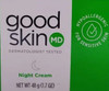 Good Skin MD Night Cream Hypoallergenic For Sensitive Skin, 1.7 oz New Sealed