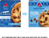 Atkins Chocolate Chip Protein Cookie, Protein Dessert, Rich in Fiber, 3g Net Carb, 1g Sugar, Keto Friendly, 4 Count