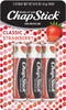 ChapStick Classic Strawberry Lip Balm Tubes, Lip Care and Lip Moisturizer - 0.15 Oz each, 3 Count (Pack of 1) ChapStick Classic Strawberry Lip Balm Tubes, Lip Care and Lip Moisturizer - 0.15 Oz each, 3 Count (Pack of 1)