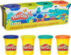 Hasbro E4867AS00 Play-Doh Modeling Compound 4-Pack of 4-Ounce Cans (Wild Colors) - Assorted Colors