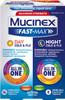 Mucinex Fast-Max Max Strength, Day Severe Cold & Night Cold & Flu Liquid Gels, 24ct