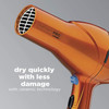 INFINITIPRO BY CONAIR Hair Dryer, 1875W Salon Performance AC Motor Hair Dryer, Conair Blow Dryer, Orange