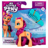My Little Pony Toys Sunny Starscout Pony Friends, Orange Pony Doll with Comb