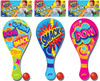Kool N' Fun Plastic Paddle Ball w/ String Attached (1 Paddle) by JARU. Classic Retro Toys for Kids & Adults, Boy & Girl. Indoor Game and Outdoor Set Toys. Party Favors Birthday Easter Prizes 1994-1