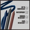 MAYBELLINE Tattoo Studio Sharpenable Eyeliner Pencil, 36 Hour Wear, Waterproof, Blue Disco, 1 Count
