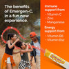 Emergen-C Kidz Crystals, On-The-Go Immune Support Supplement with Vitamin C, B Vitamins, Zinc and Manganese, Sparkly Strawberry - 28 Stick Packs