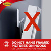 Command Damage Free Hanging Light Clips with Adhesive Strips, No Tools Mini Wall Hooks for Hanging Decorations in Living Spaces, 18 White Wall Hooks and 24 Command Strips