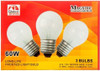 Magstic Frosted Light Bulb 3PK 60W