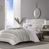 Nautica | Woodbine Collection| Duvet Cover Set- 100% Cotton Ultra Soft, All Season Bedding, Pre-Washed for Added Softness, Queen, Beige