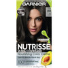 Garnier Nutrisse Ultra Coverage Hair Color, Deep Soft Black Hair Dye (Black Sesame) 200, Pack of 1