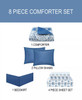 Katherine 8-Pc. Reversible King Comforter Set