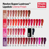 Revlon Lipstick, Super Lustrous Lipstick, Creamy Formula For Soft, Fuller-Looking Lips, Moisturized Feel, 755 Bare It All, 0.15 oz