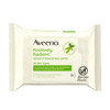 Aveeno Positively Radiant Oil-Free Makeup Removing Facial Cleansing Wipes to Help Even Skin Tone & Texture with Moisture-Rich Soy Extract, Gentle & Non-Comedogenic, 25 ct.