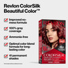 Revlon Colorsilk Beautiful Color Permanent Hair Color, Long-Lasting High-Definition Color, Shine & Silky Softness with 100% Gray Coverage, Ammonia Free, 012 Natural Blue Black, 1 Pack