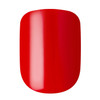 imPRESS KISS No Glue Mani Press On Nails, Color, 'Reddy or Not', Red, Short Size, Squoval Shape, Includes 30 Nails, Prep Pad, Instructions Sheet, 1 Manicure Stick, 1 Mini File