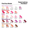 Revlon Lip Gloss, Super Lustrous The Gloss, Non-Sticky, High Shine Finish, 205 Snow Pink