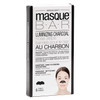 masque BAR Luminizing Charcoal Peel-Off Nose Strips (6 Pack/Box) — Korean Skin Care Treatment —Unclogs Pores, Removes Unwanted Blackheads — Absorbs Impurities & Excess Oil, Detoxifies, Exfoliates