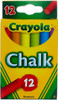 Crayola Chalk, Assorted Colors 12 ea ( Pack of 1)