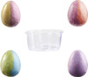 Mega Fizzlers Unicorn Eggs, ​Fizzlers Rainbow Unicorn Egg Bombs, 3.5-in Colorful Foaming Melting Sidewalk Toys with Hidden Mini Figures, Outdoor Fun Game for Kids Age 5 to 10, Multi (GJV05)