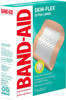 Band-Aid Brand Skin-Flex Adhesive Bandages for First Aid and Wound Care of Minor Cuts and Scrapes & Burns, Flexible Sterile Bandages for Fingers & Knees, Extra Large, All One Size, 7 ct