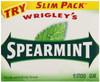 Wrigleys Spearmint, 15-Count (Pack of 10)
