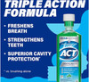 Act Anticavity Fluoride Mouthwash, Mint, Alcohol-Free, 18-Ounce Bottle (Pack of 2)