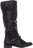 XOXO Womens Minkler Round Toe Knee High Fashion Boots, Black, Size 9.0