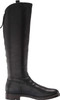 Franco Sarto Womens Meyer Knee High Flat Boots Black Leather 9 W